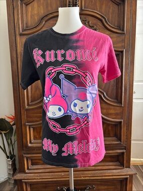 Box lunch My Melody and Kuromi black & pink graphic tee